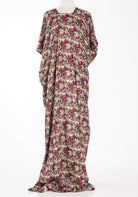 red small floral bati dress Kabayare