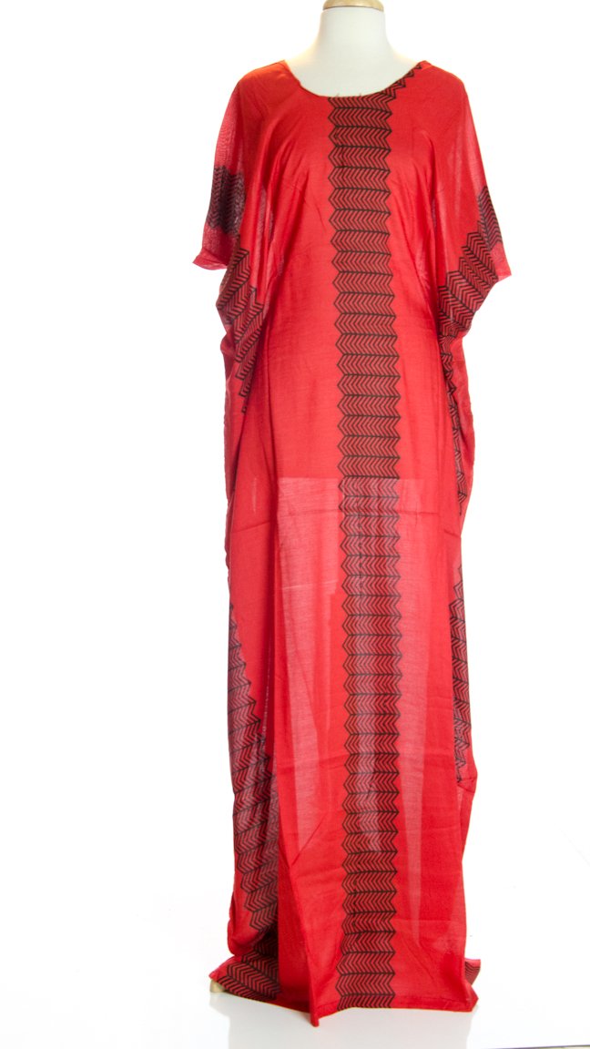 Red speed bati dress Kabayare