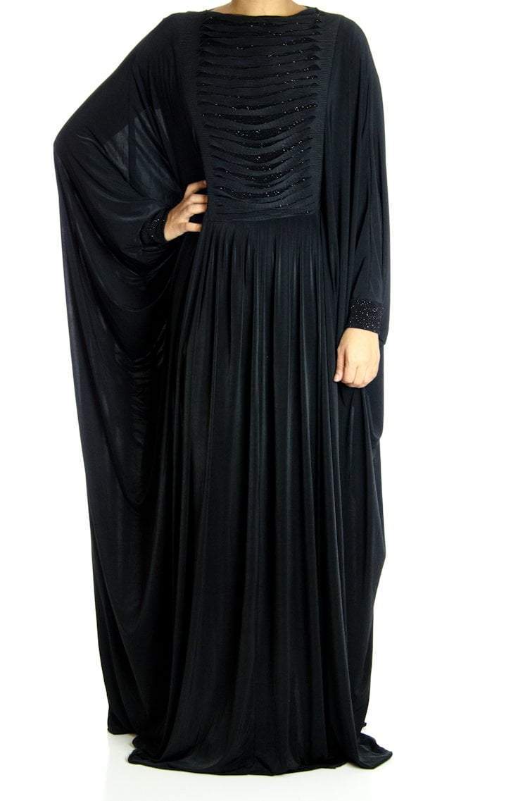 Rock Start Butterfly Jersey Abaya Kabayare