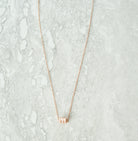 rose gold bangle necklace Kabayare