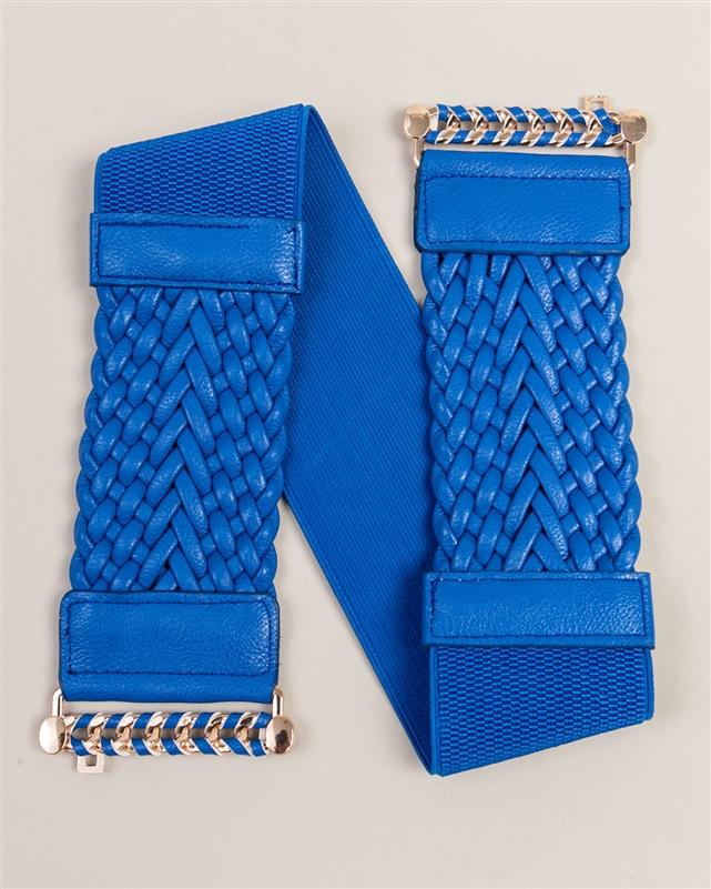 Royal Blue Braid Belt Kabayare