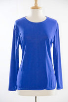 Royal Blue Long Sleeve Kabayare