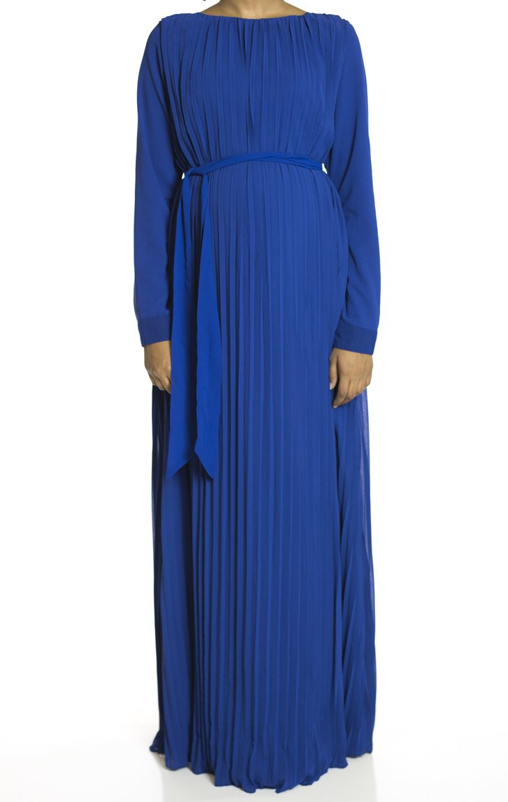 Royal Italian Pleats maxi dress Kabayare