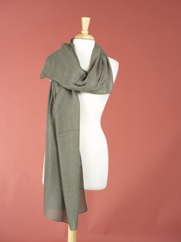 Sage Solid Viscose hijab Kabayare