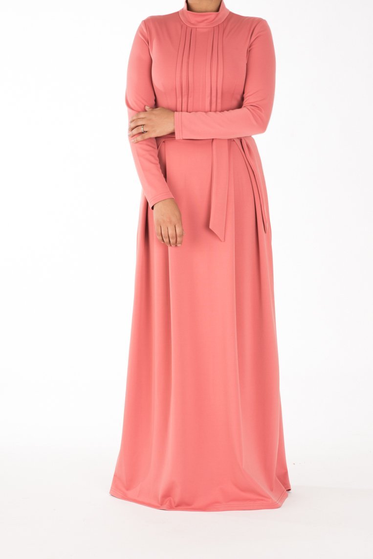 Salmon Elite Maxi Dress Kabayare