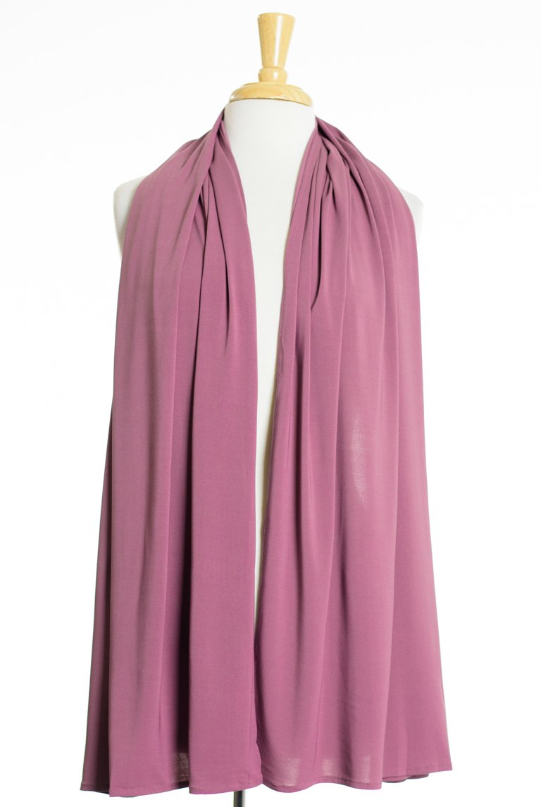 Salmon Milk Silk Hijab Kabayare
