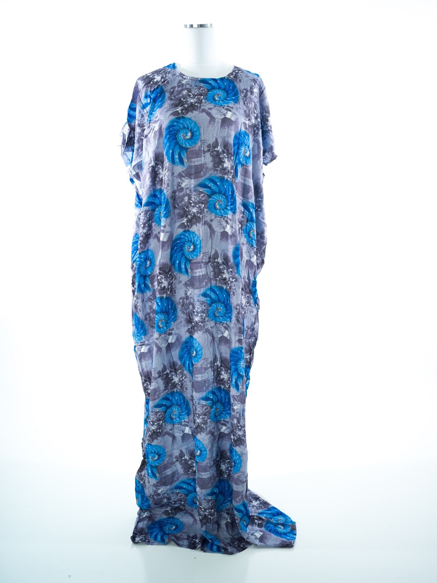 Shell print bati dress Kabayare