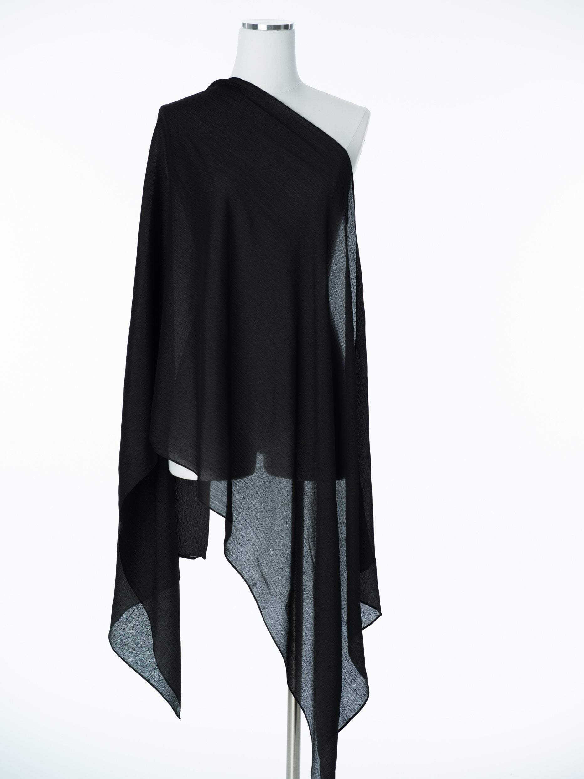 shiny silk chiffon Hijab Kabayare