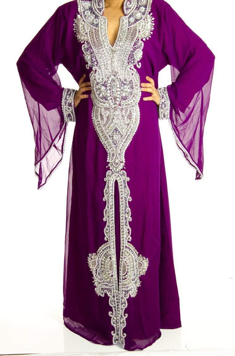 Silver Bell Khaleeji Dress Kabayare