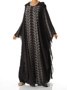 silver Crystal butterfly abaya Kabayare (6820056072370)