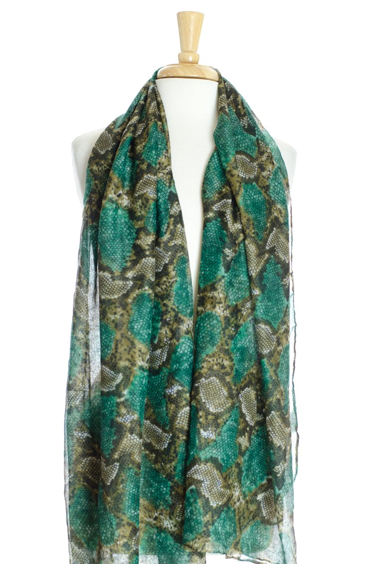 Snake-Skin Maxi Hijab Kabayare