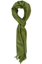 Solid Forest Green  Scarf Kabayare