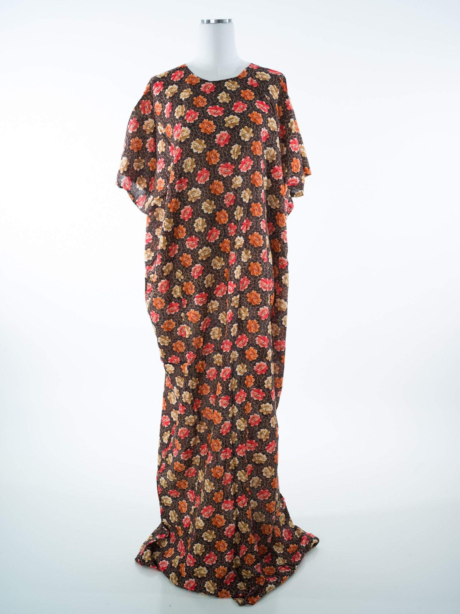Sophia Floral Print Bati Dress Kabayare