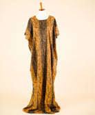 Tan bamboo Bati Dress Kabayare