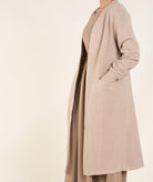 Tan cozy signature sweater Kabayare