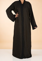 Tan stunning Kimono Abaya Kabayare