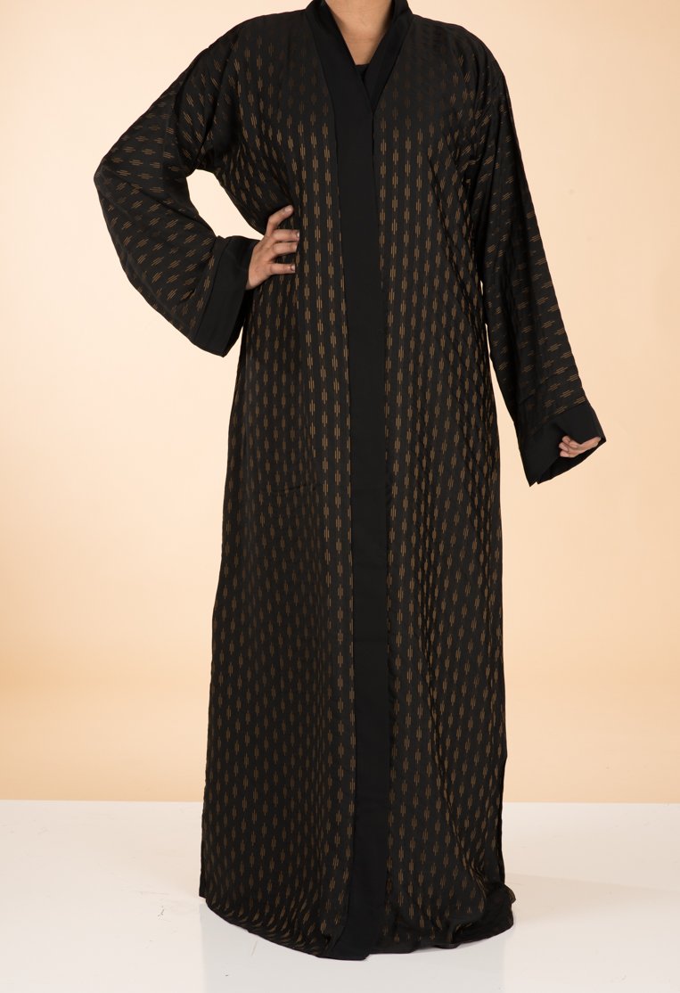 Tan stunning Kimono Abaya Kabayare