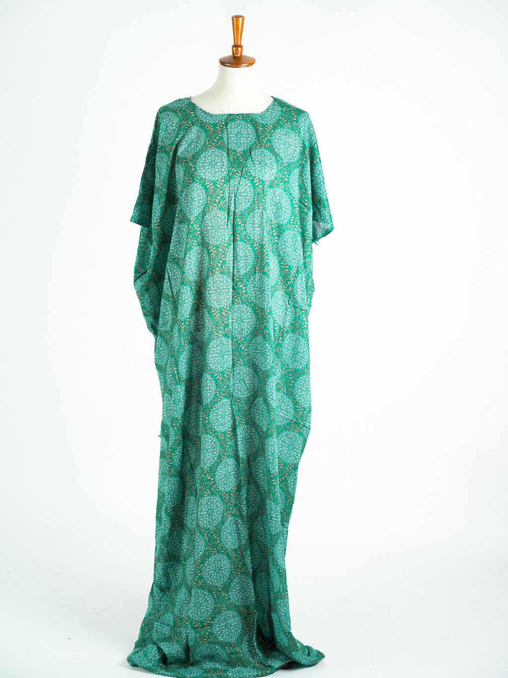 teal green henna bati dress Kabayare