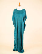 Teal love bati dress Kabayare