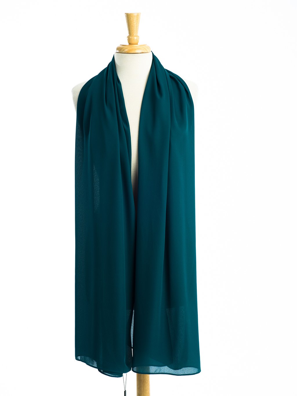 Teal Signature Chiffon Hijab Kabayare
