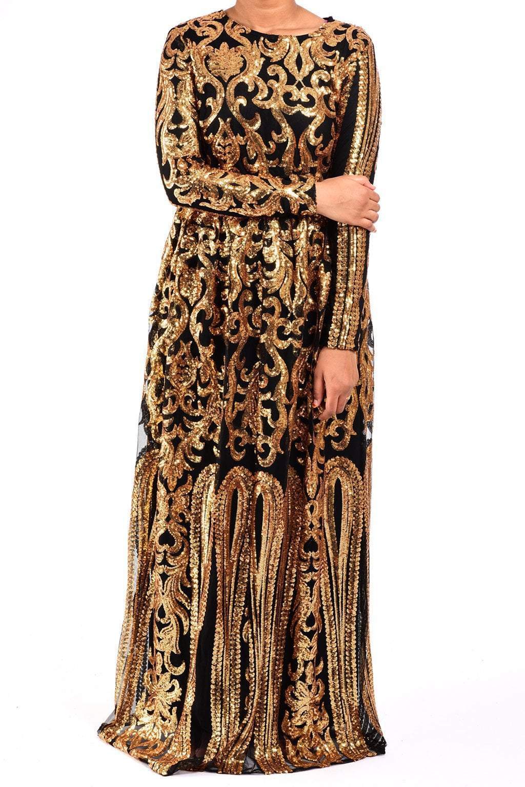 The Golden Queen Gown Kabayare