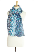 Tropical-Turquoise Scarf Kabayare