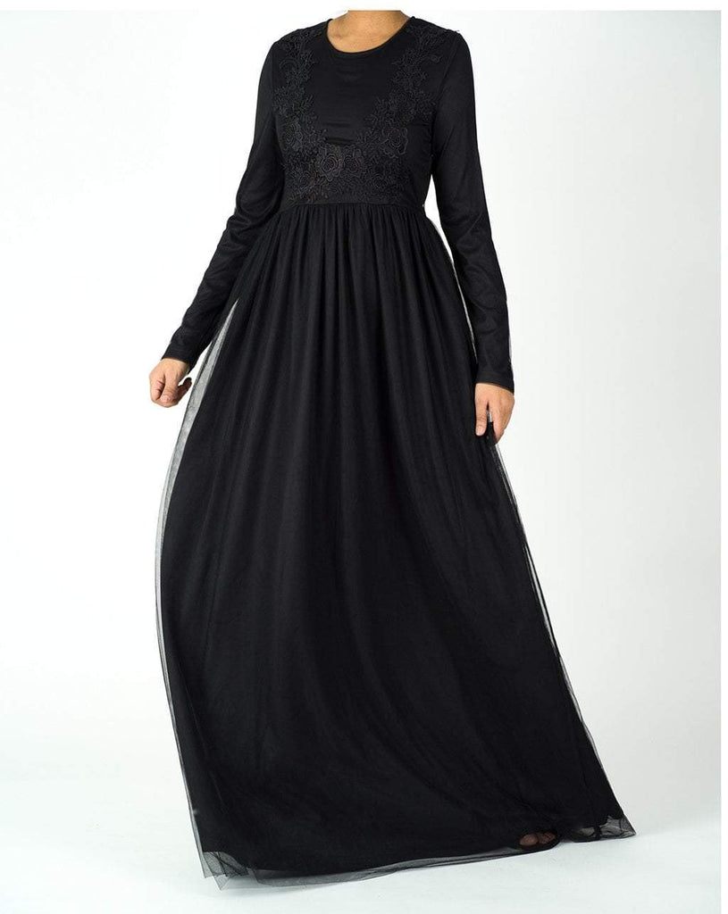True Lace tutu maxi dress - Kabayare Fashion (5319134347413)