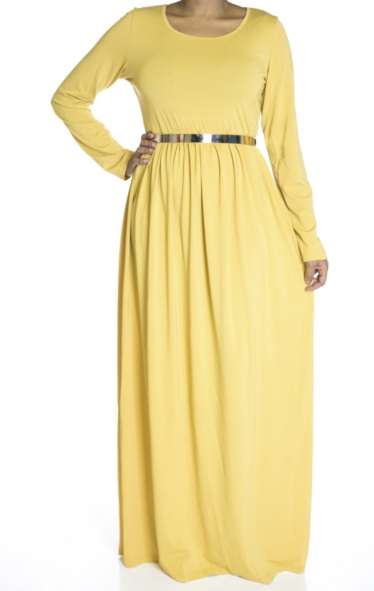 Tuscan Milk Silk Maxi Dress Kabayare