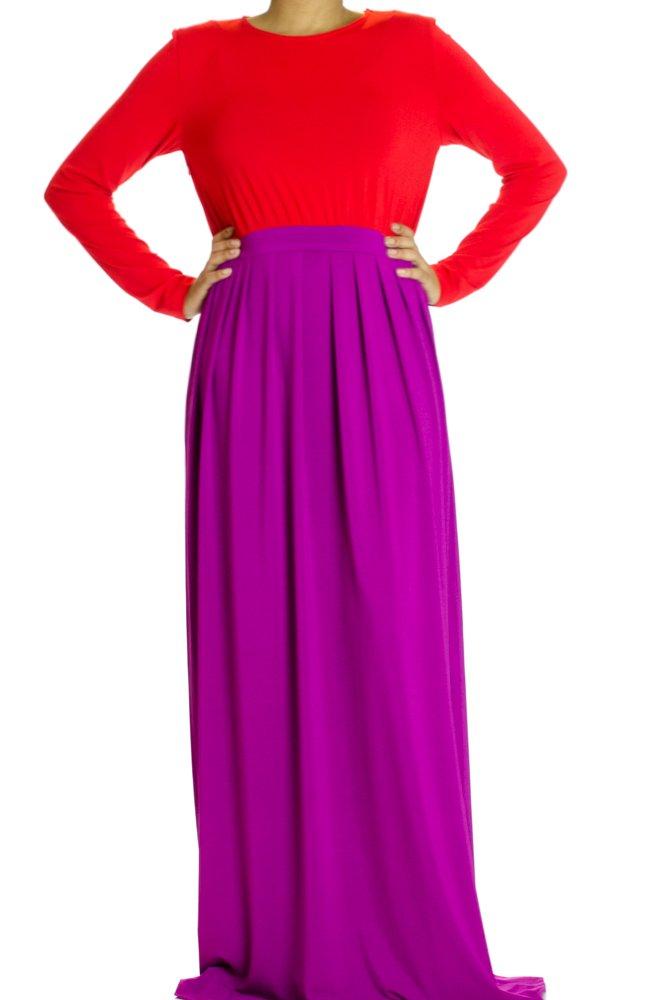 Two-tone Pleats Kabayare