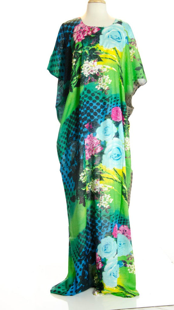 Urban floral bati dress Kabayare
