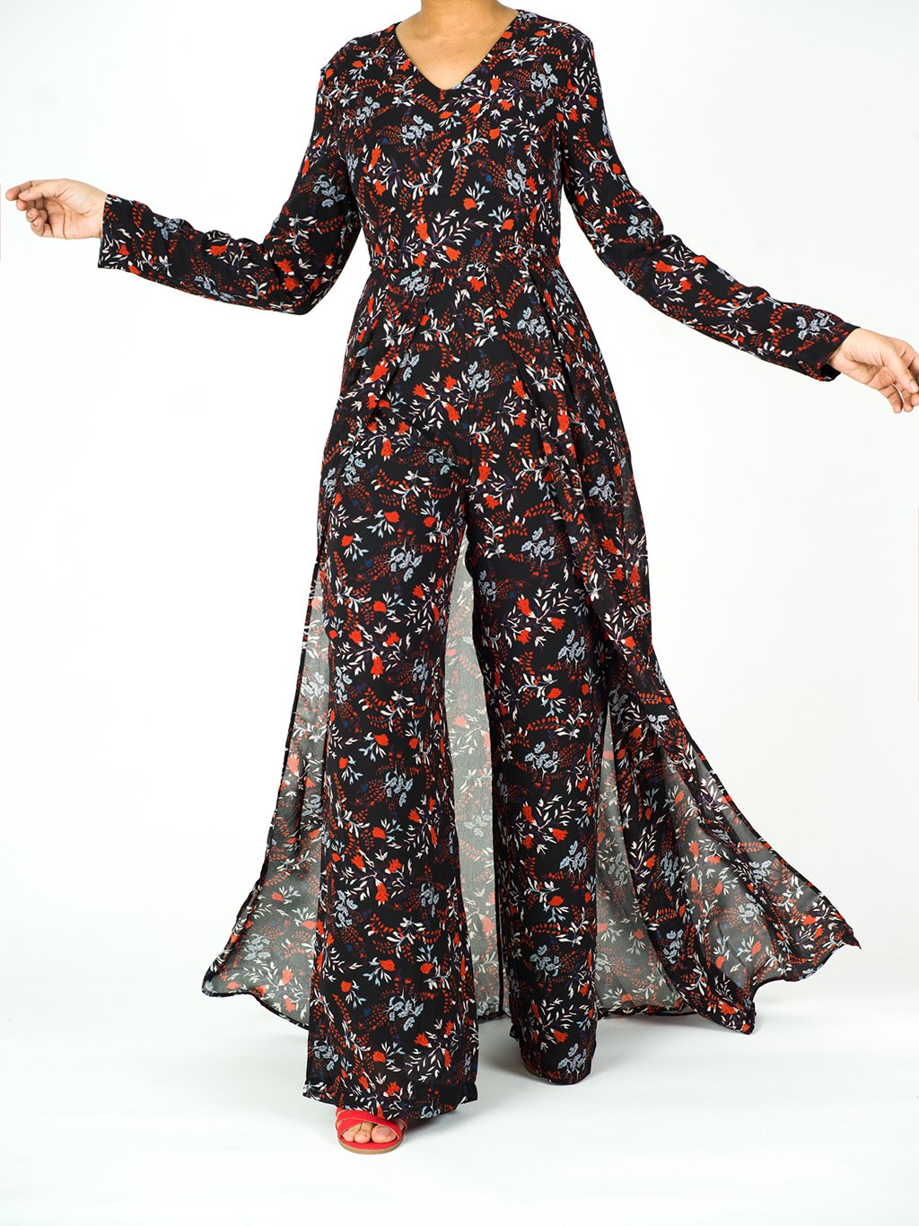 Utopia long sleeve playsuit Maxi Kabayare