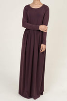 Vamp Milk Silk Maxi Dress / Pockets Kabayare