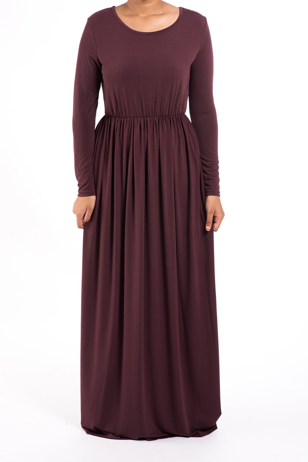Vamp Milk Silk Maxi Dress / Pockets Kabayare