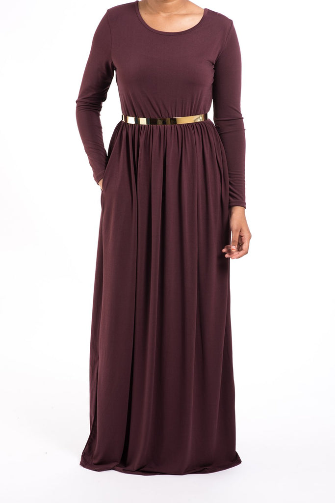 Vamp Milk Silk Maxi Dress / (SHORT) Kabayare