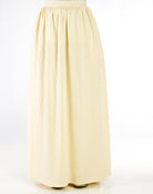 Vanilla Textured Maxi Skirt Kabayare