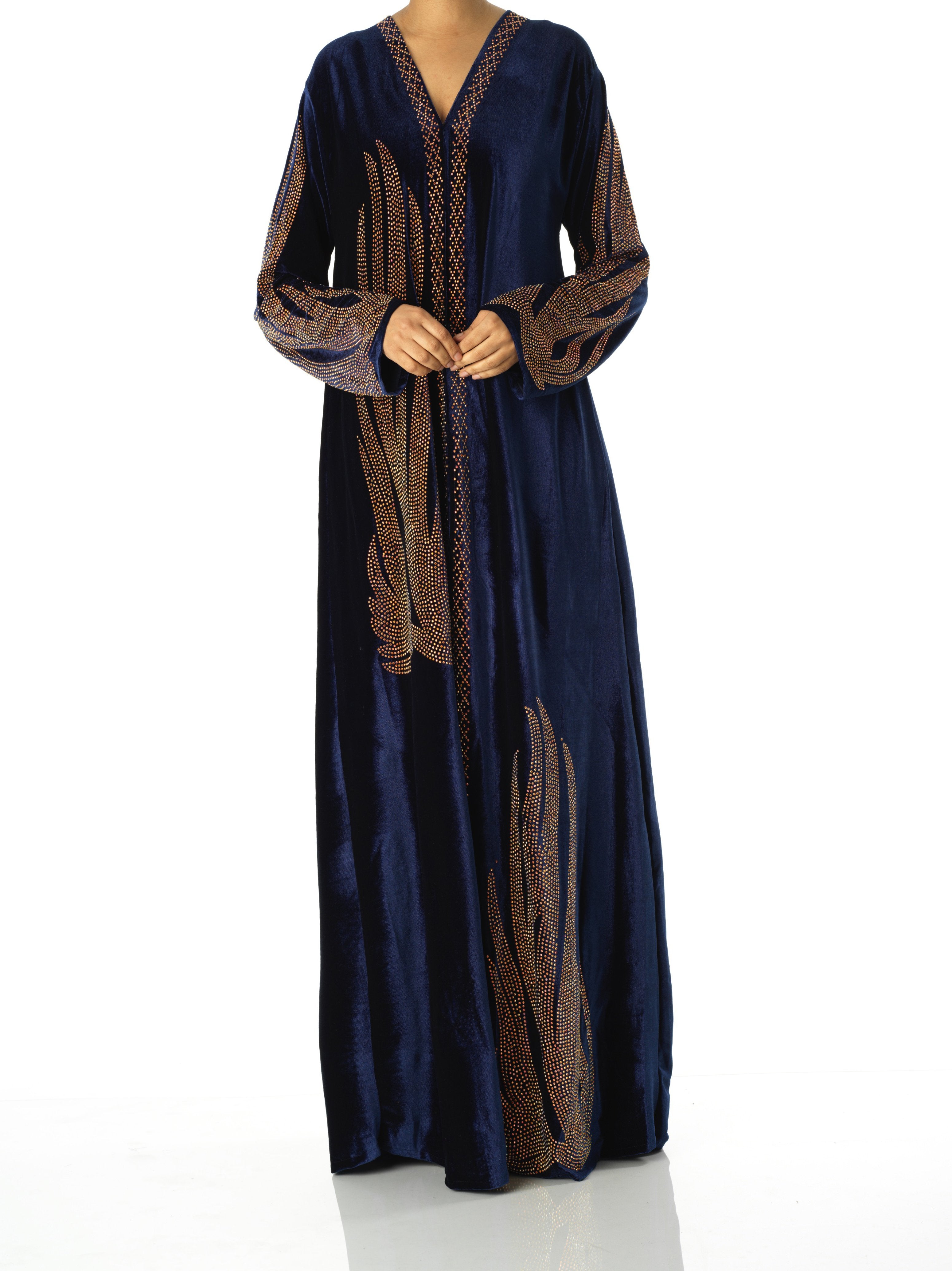 Velvet kimono abaya Kabayare