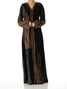 Velvet kimono abaya Kabayare