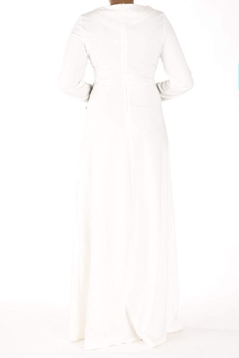 White lace detail dress Kabayare