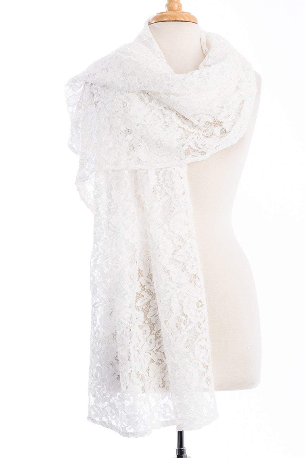 White Lace hijab Kabayare