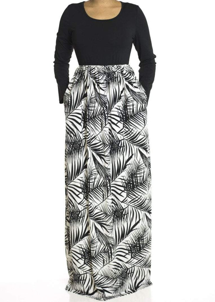 White Palms maxi dress Kabayare