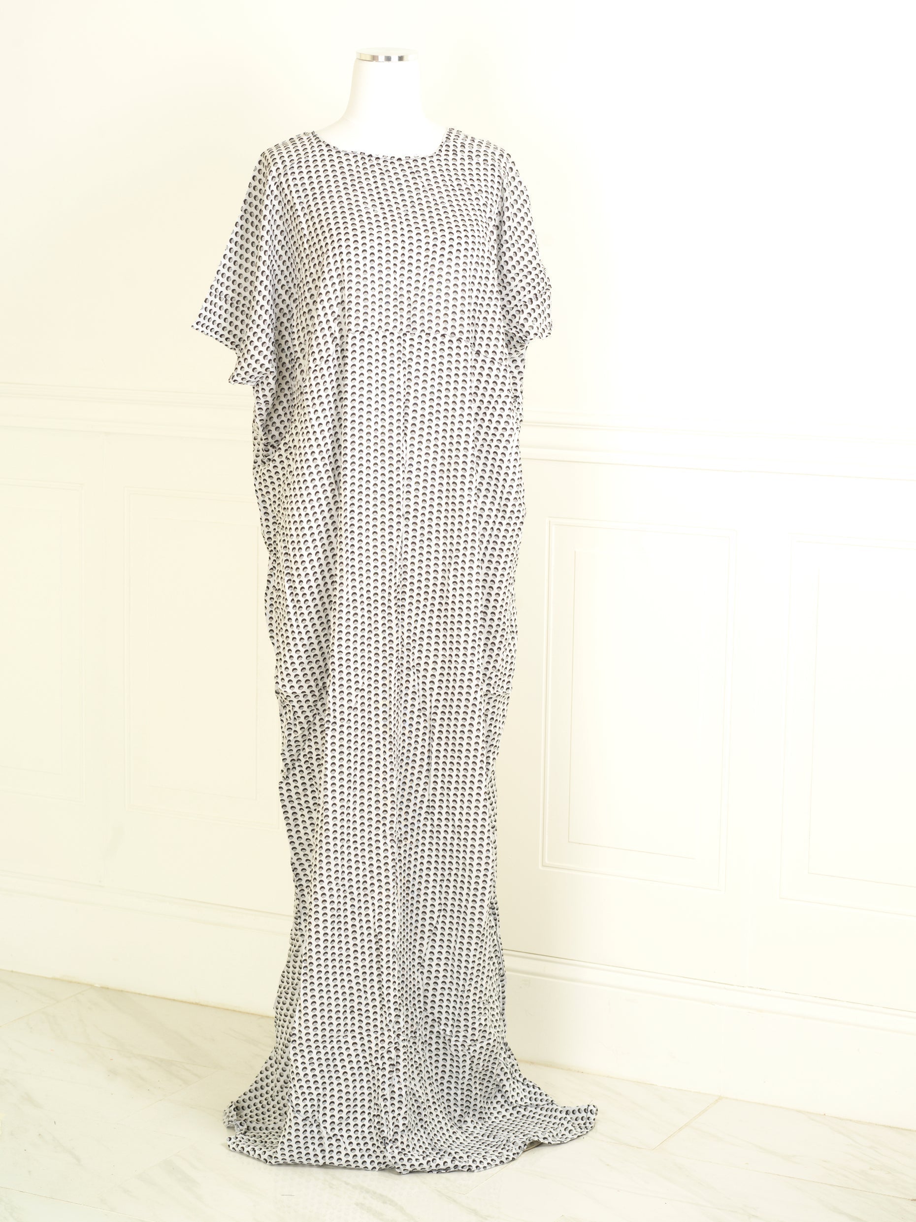 White print bati dress KF