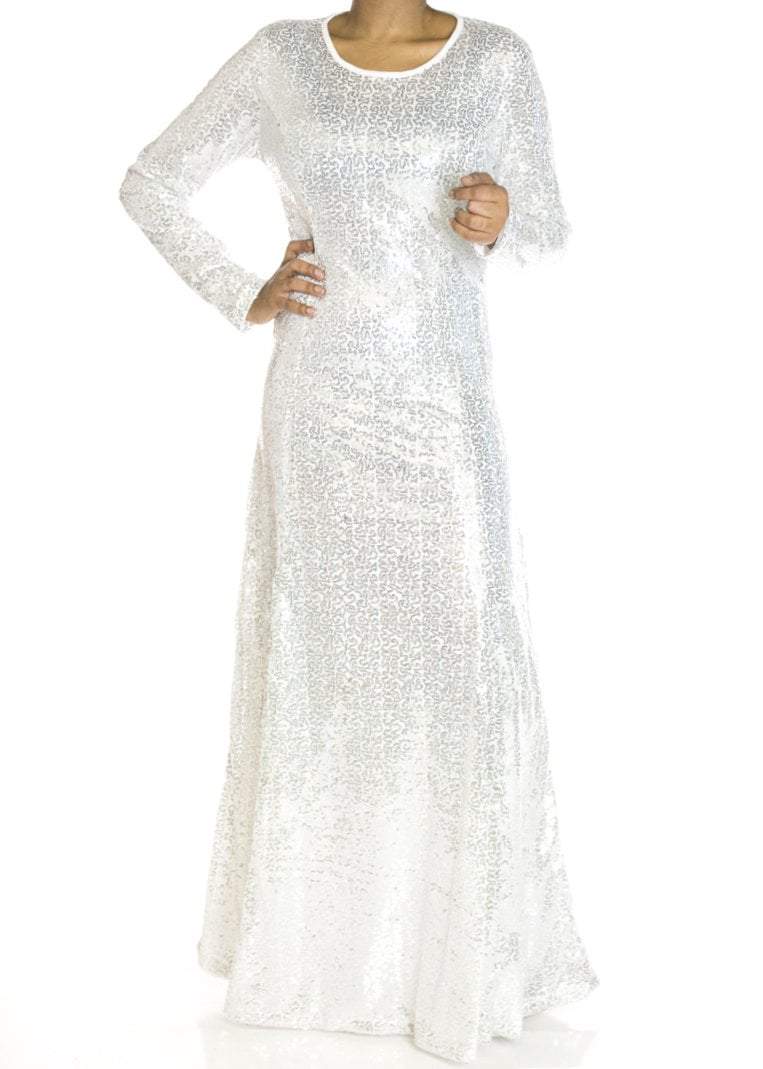 White Sequin dress Kabayare