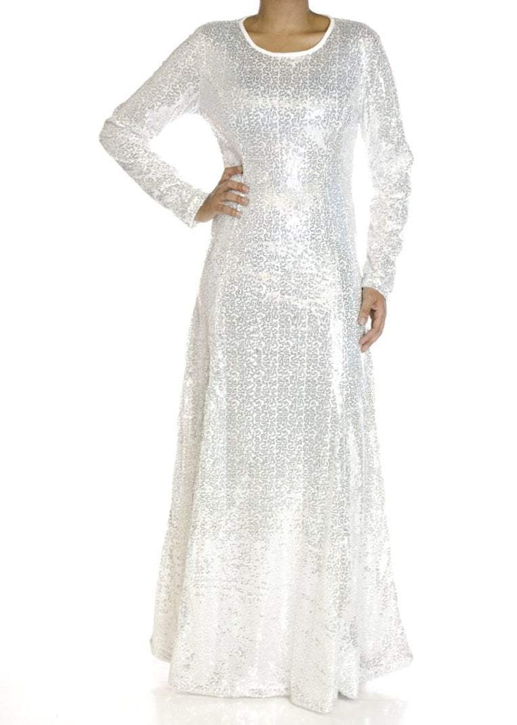 White Sequin dress Kabayare