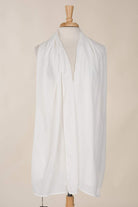 White Signature Crepe Hijab Kabayare
