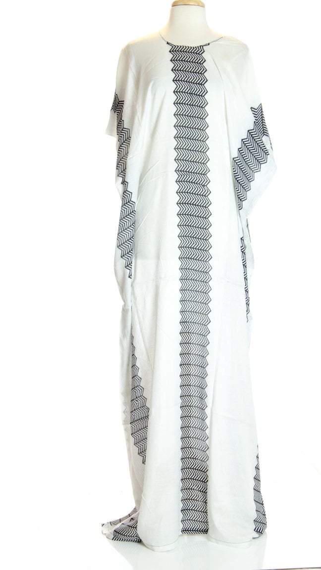 White speed bati dress Kabayare