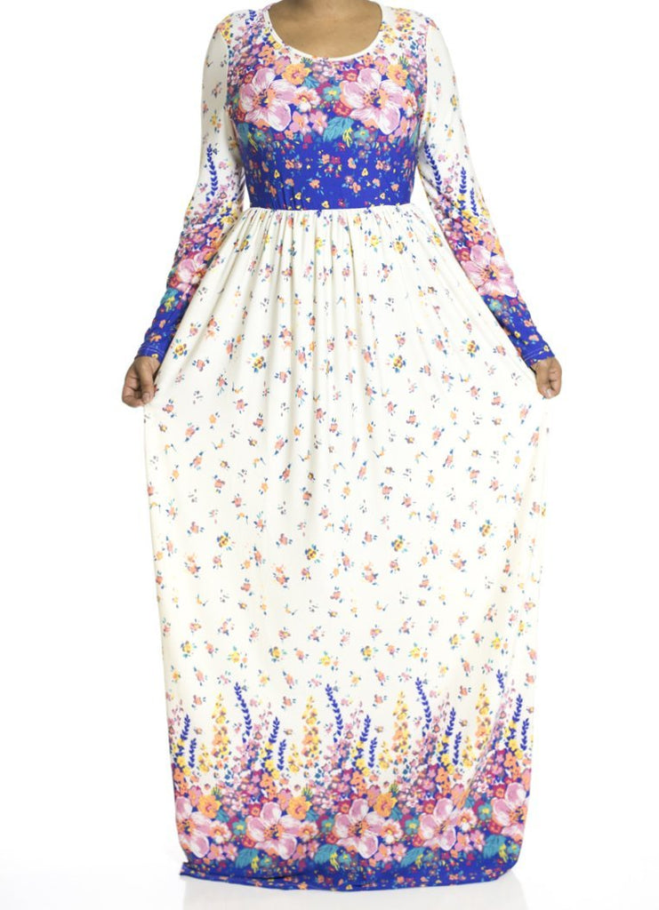Wildflowers maxi dress Kabayare