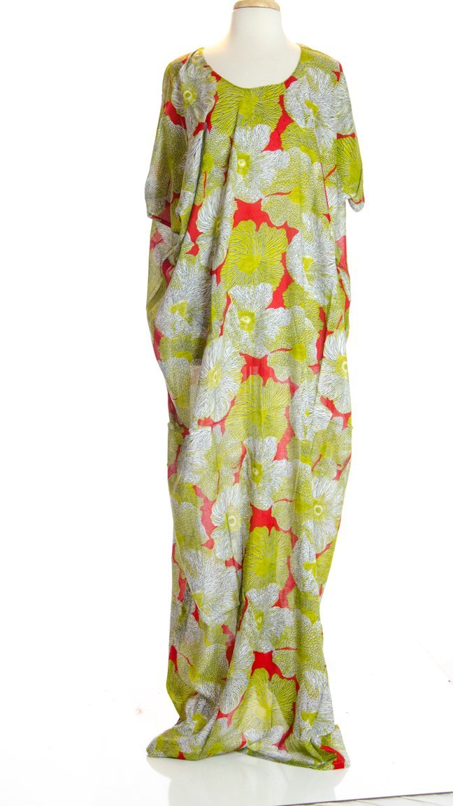 Yellow bloom bati dress Kabayare