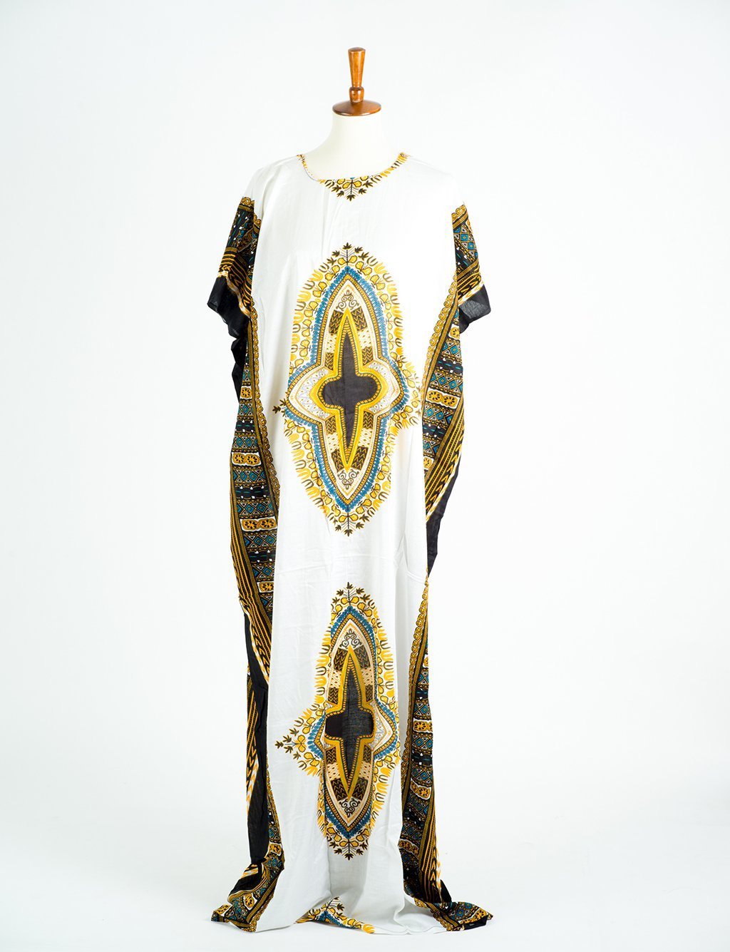Yellow Dashiki Bati Dress Kabayare