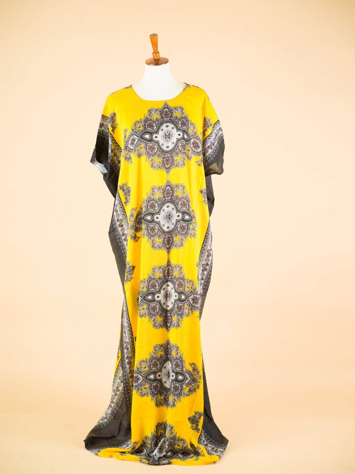 Yellow Empire Bati Dress Kabayare