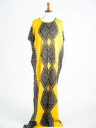 Yellow poker bati dress Kabayare